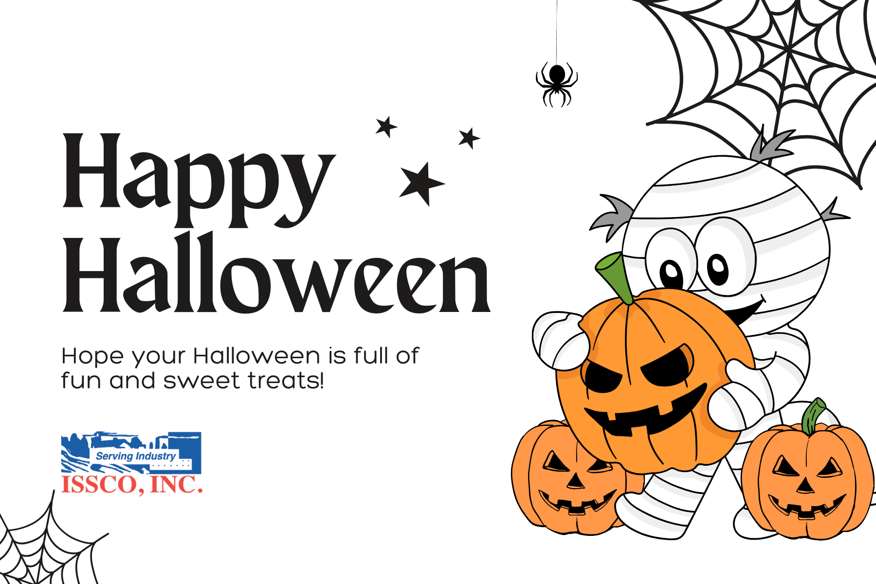 Hope your Halloween is full of fun and sweet treats