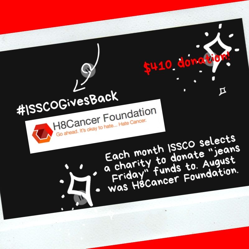 ISSCOGivesBack