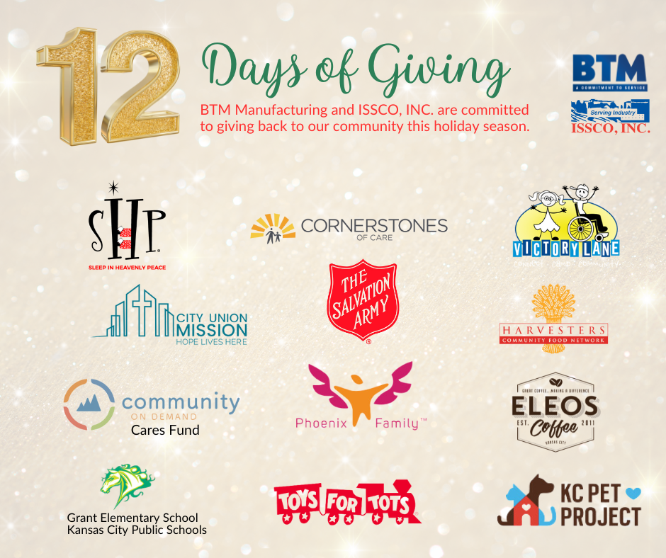 ISSCO BTM 12 Days of Giving