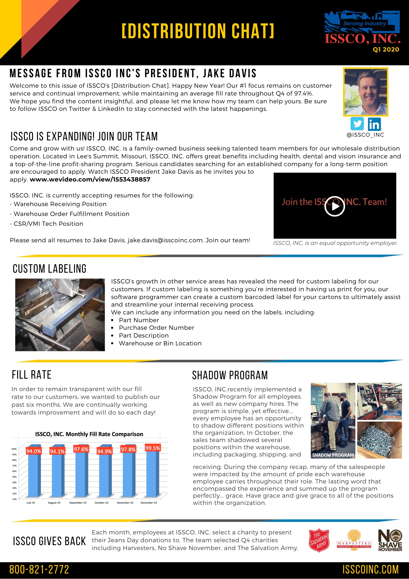 Q1 2020 ISSCO Newsletter