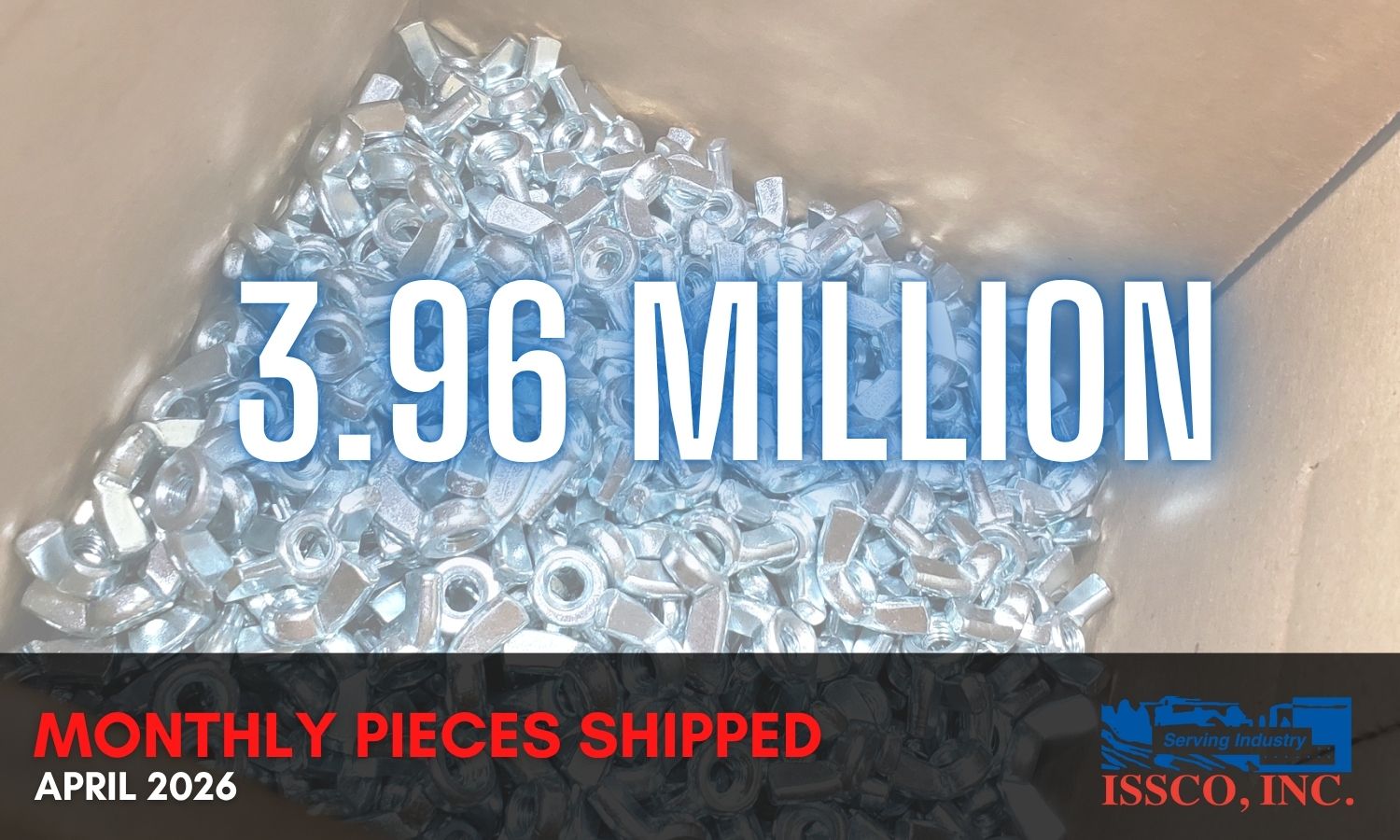 april 2026 pieces shipped