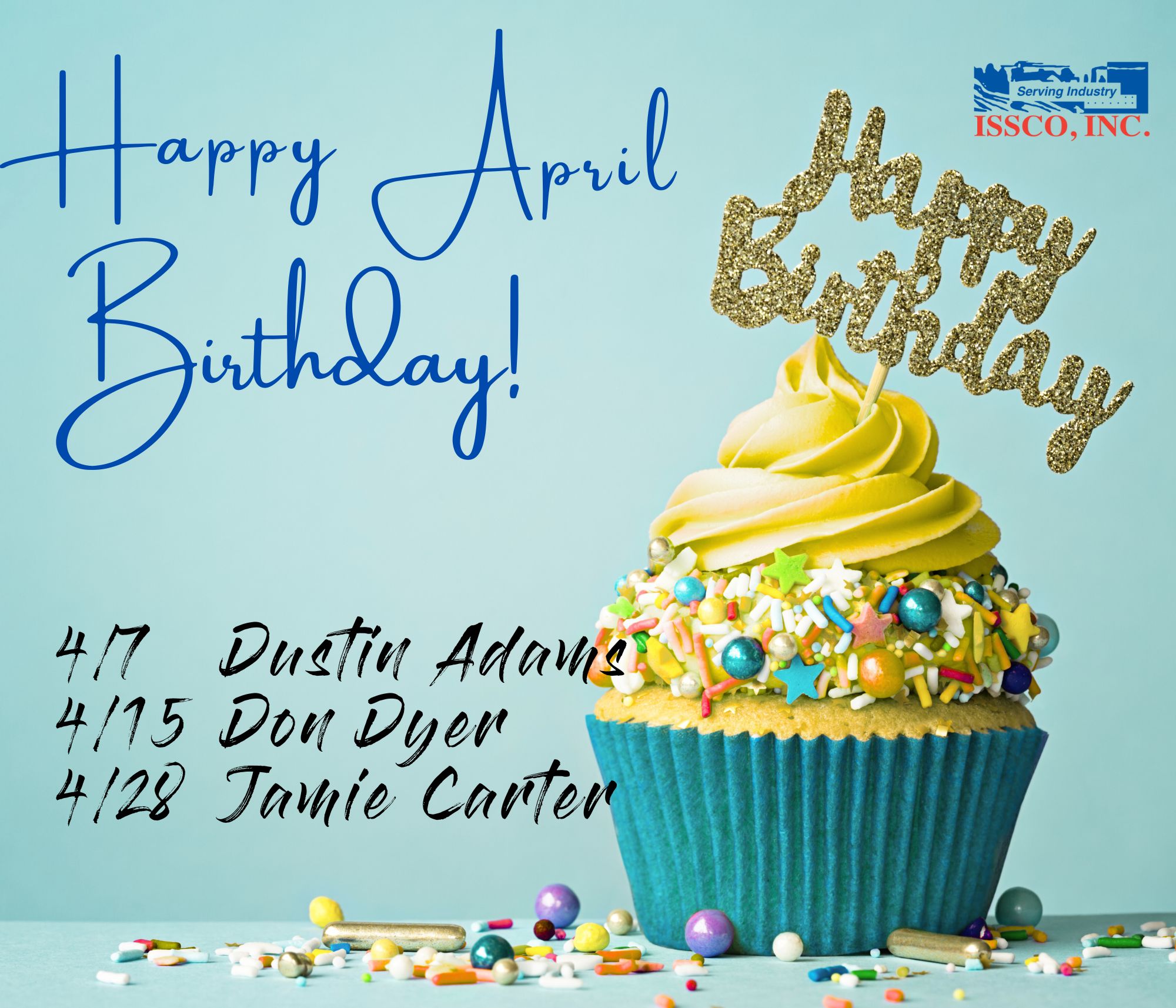 april bdays issco