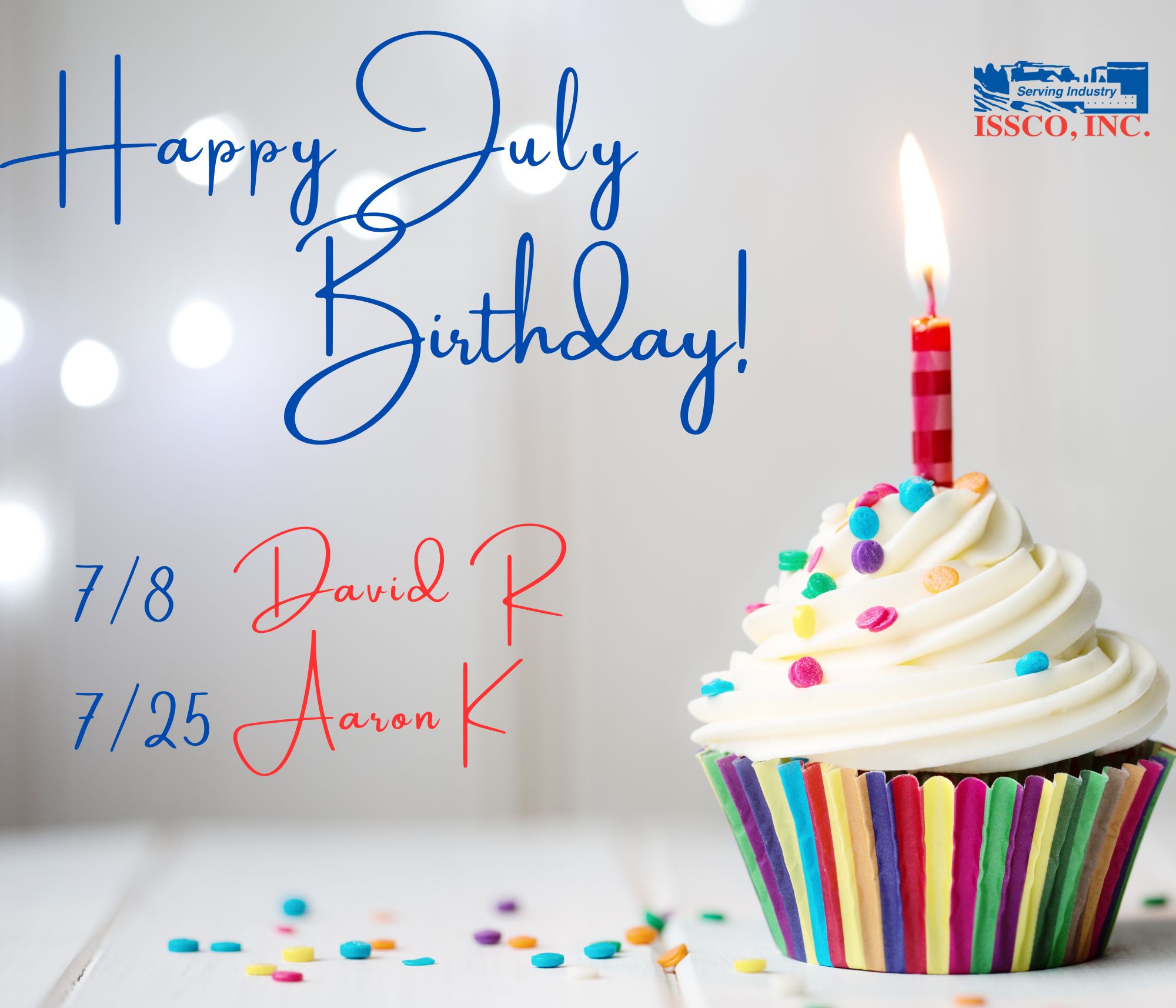 birthday july2024 ISSCO
