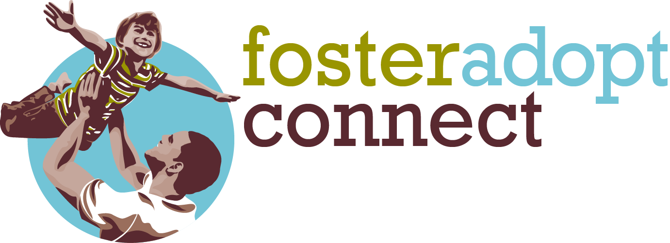 fosteradopt connect logo tricolor no tag