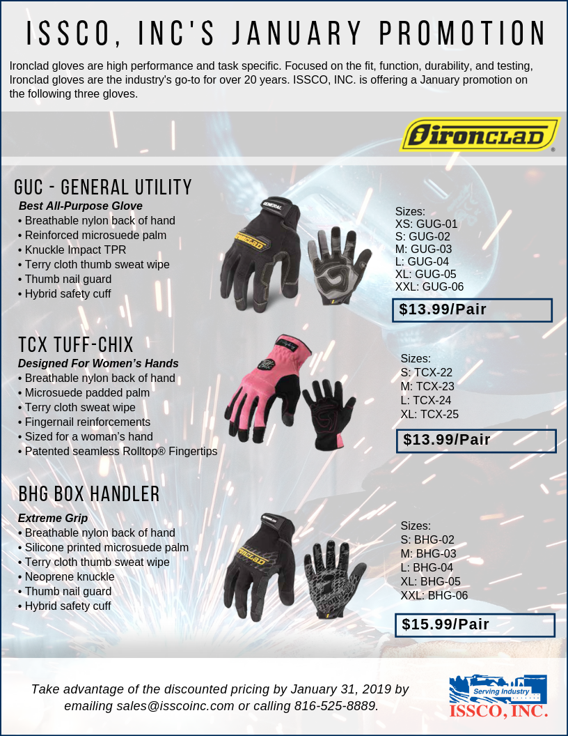 Ironclad BHG-02-S Box Handler Gloves, S